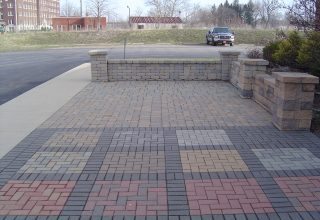concrete interlocking pavers